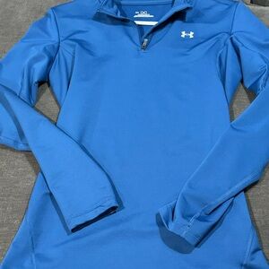 Under Armour Women's Blue Long Sleeve Coldgear
